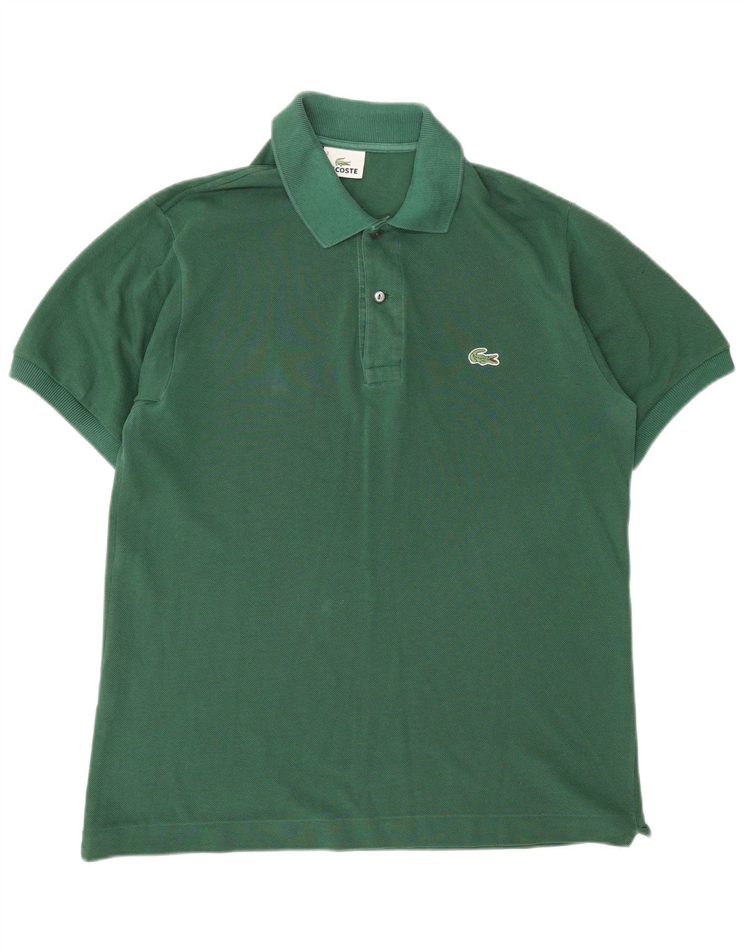Camisa polo masculina LACOSTE tamanho 3 pequeno algodão verde