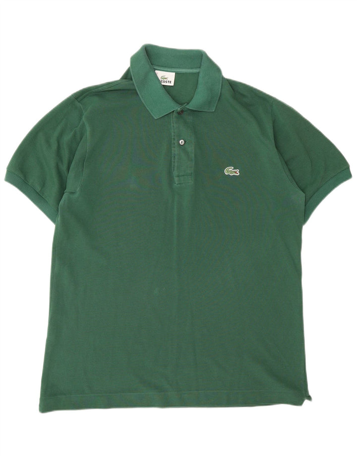 Camisa polo masculina LACOSTE tamanho 3 pequeno algodão verde