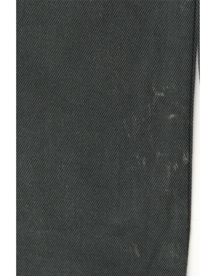 LEVI'S Masculino 514 Straight Jeans W36 L32 Algodão Preto