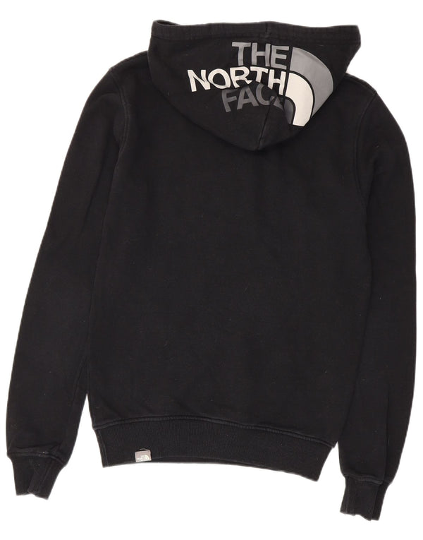 Jumper com capuz gráfico masculino The North Face XS de algodão preto