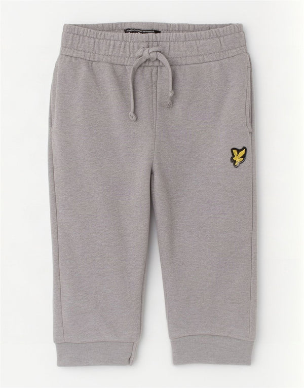 Calça de treino Lyle & Scott Baby Boys Joggers 12-18 meses algodão cinza