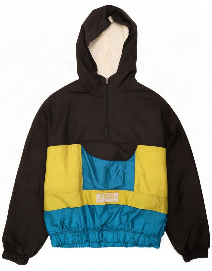 Spalding Jaqueta masculina com capuz com capuz, bloco de cores médio multicolorido