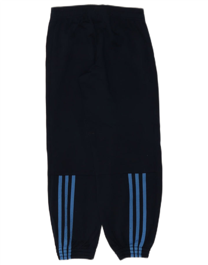 Calças de treino Adidas Boys Joggers 7-8 anos azul marinho poliéster