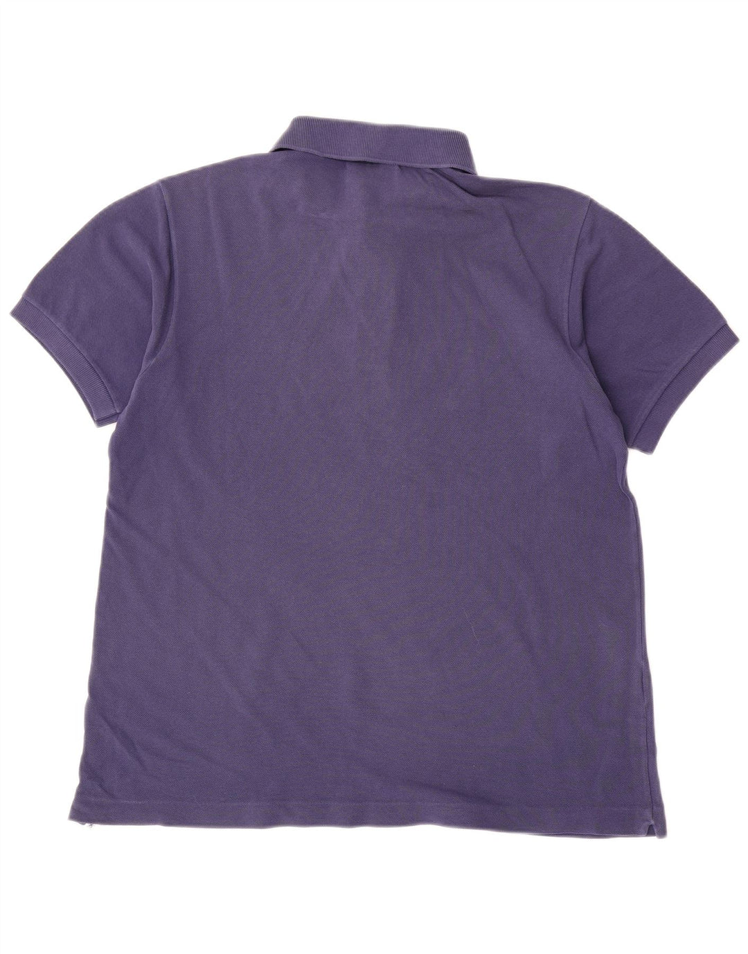 Camisa polo masculina Lacoste tamanho 4 médio algodão azul marinho