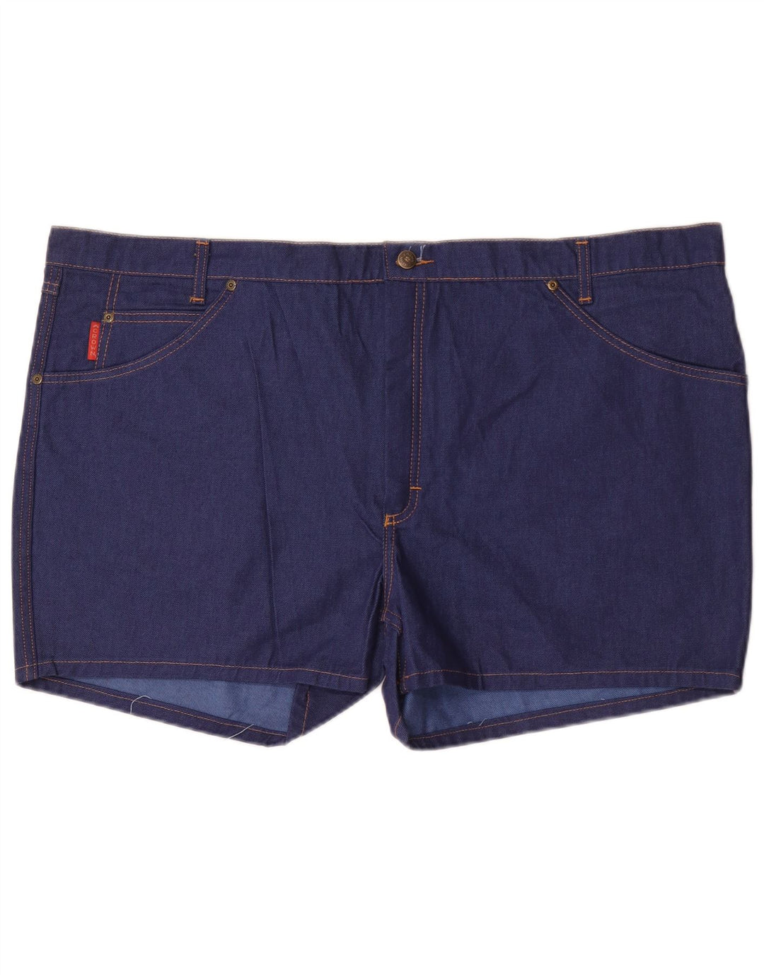 Shorts jeans feminino Crown 4XL W46 azul marinho
