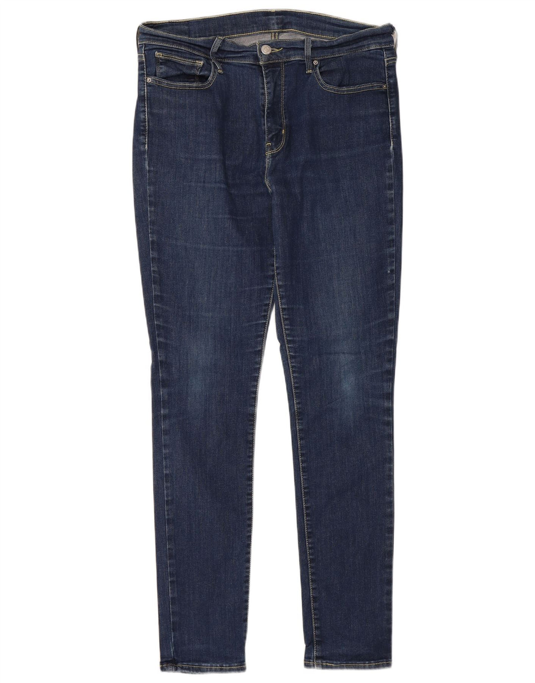 Jeans skinny feminino LEVI'S W32 L32 algodão azul