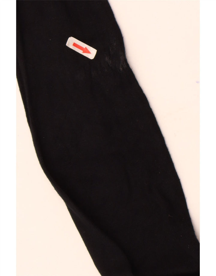 Suéter cardigã feminino grande Marks & Spencer Reino Unido 10 pequeno preto
