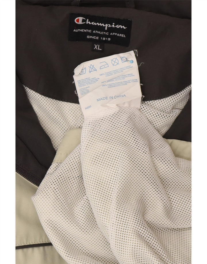 CHAMPION Mens Treino Top Jacket XL Verde Poliéster