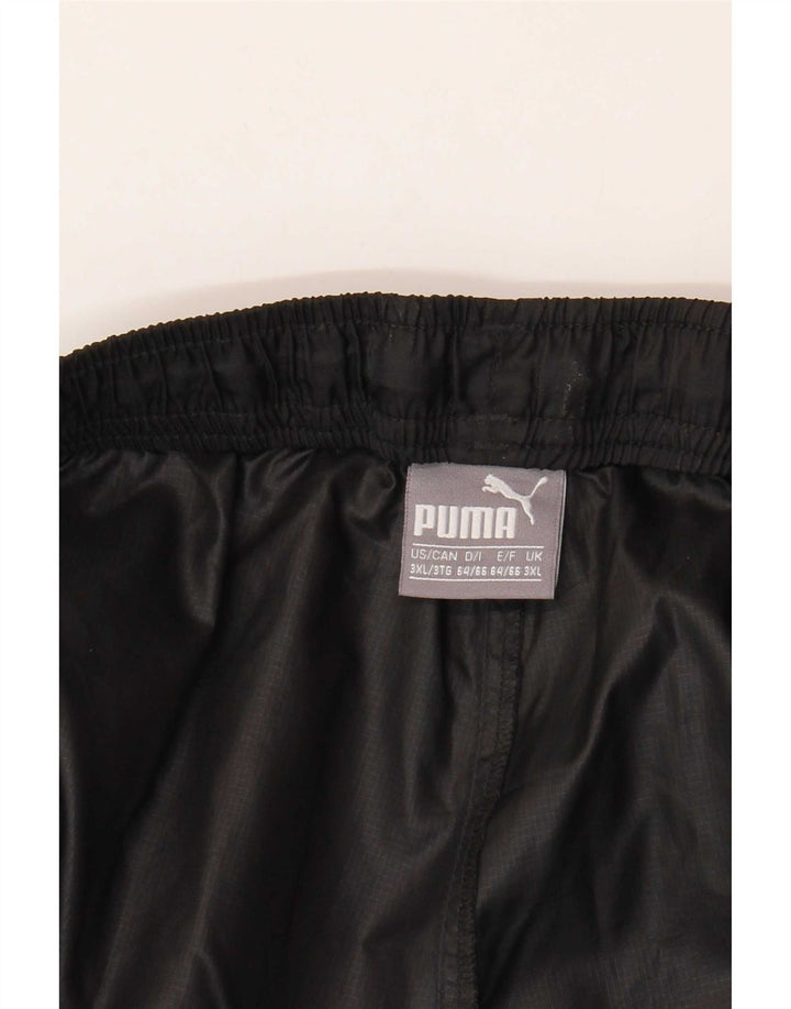 Calça impermeável masculina Puma 3XL preta nylon