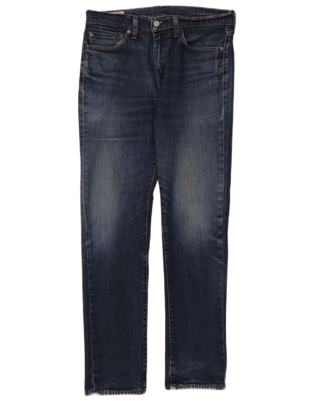 Levi's Masculino 511 Slim Jeans W32 L32 Azul Marinho Algodão
