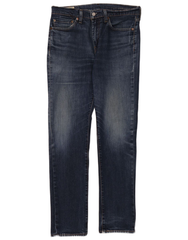 Levi's Masculino 511 Slim Jeans W32 L32 Azul Marinho Algodão