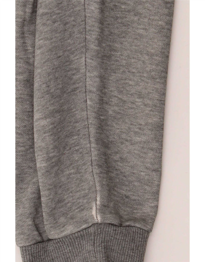 Puma masculino gráfico moletom jumper XL cinza manchado