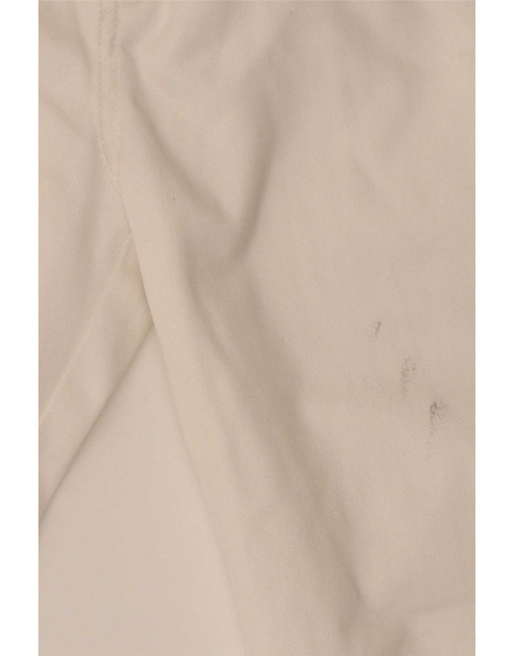 Calça feminina Dickies cintura alta W28 L25 poliéster branco