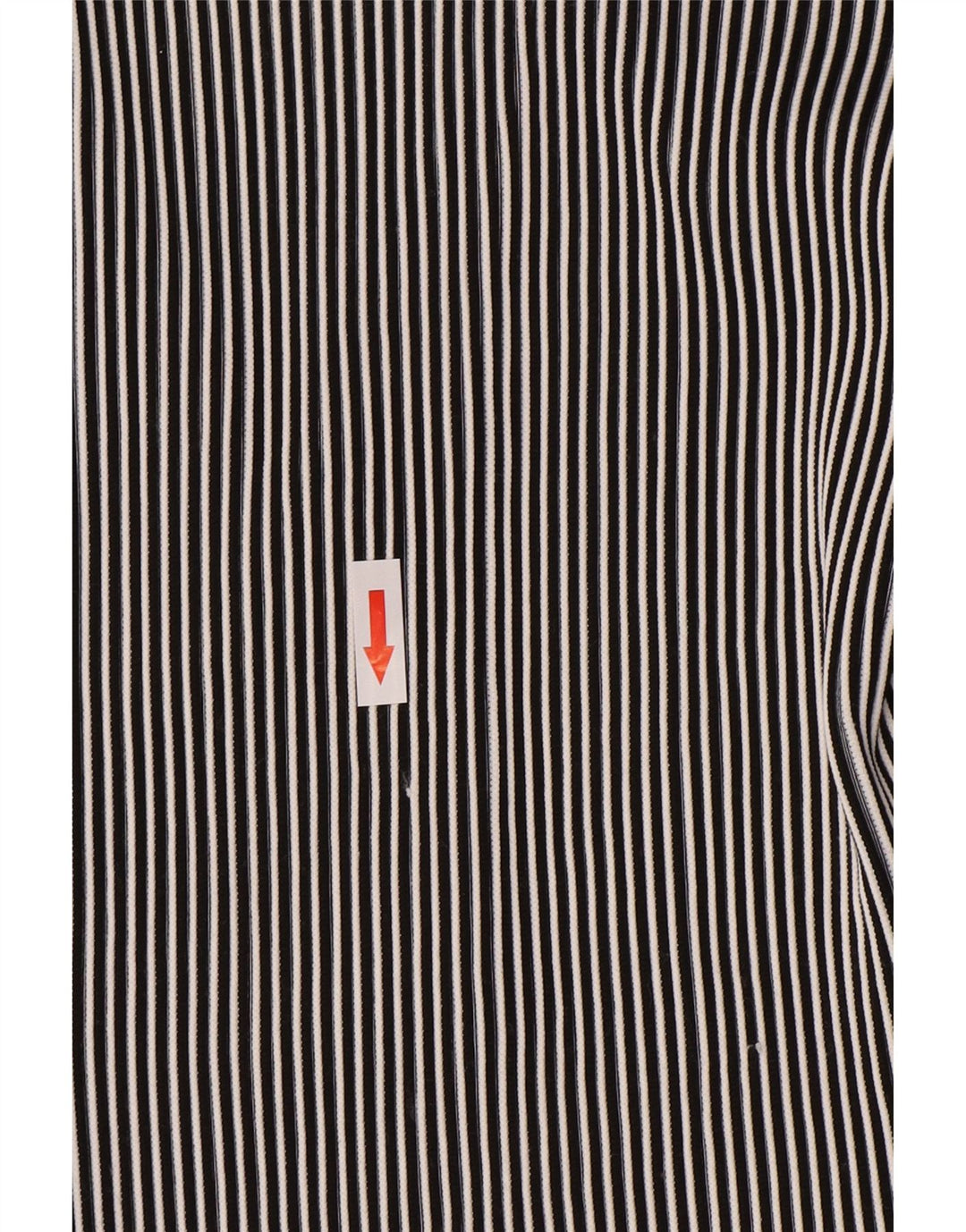 Blusa feminina Naracamicee UK 12 médio azul marinho risca de giz náutico