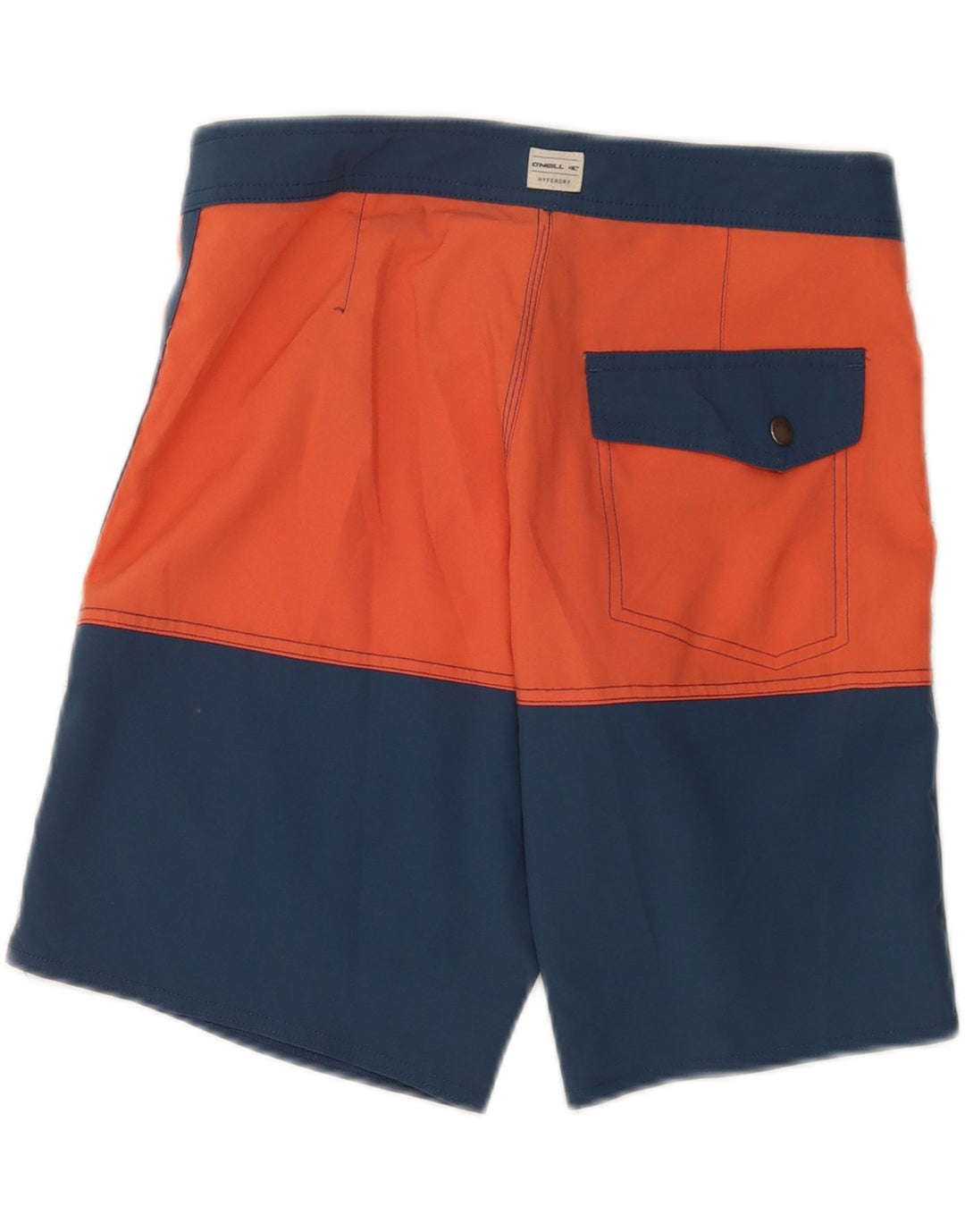 Shorts de natação masculino O'Neill médio laranja colorblock poliéster