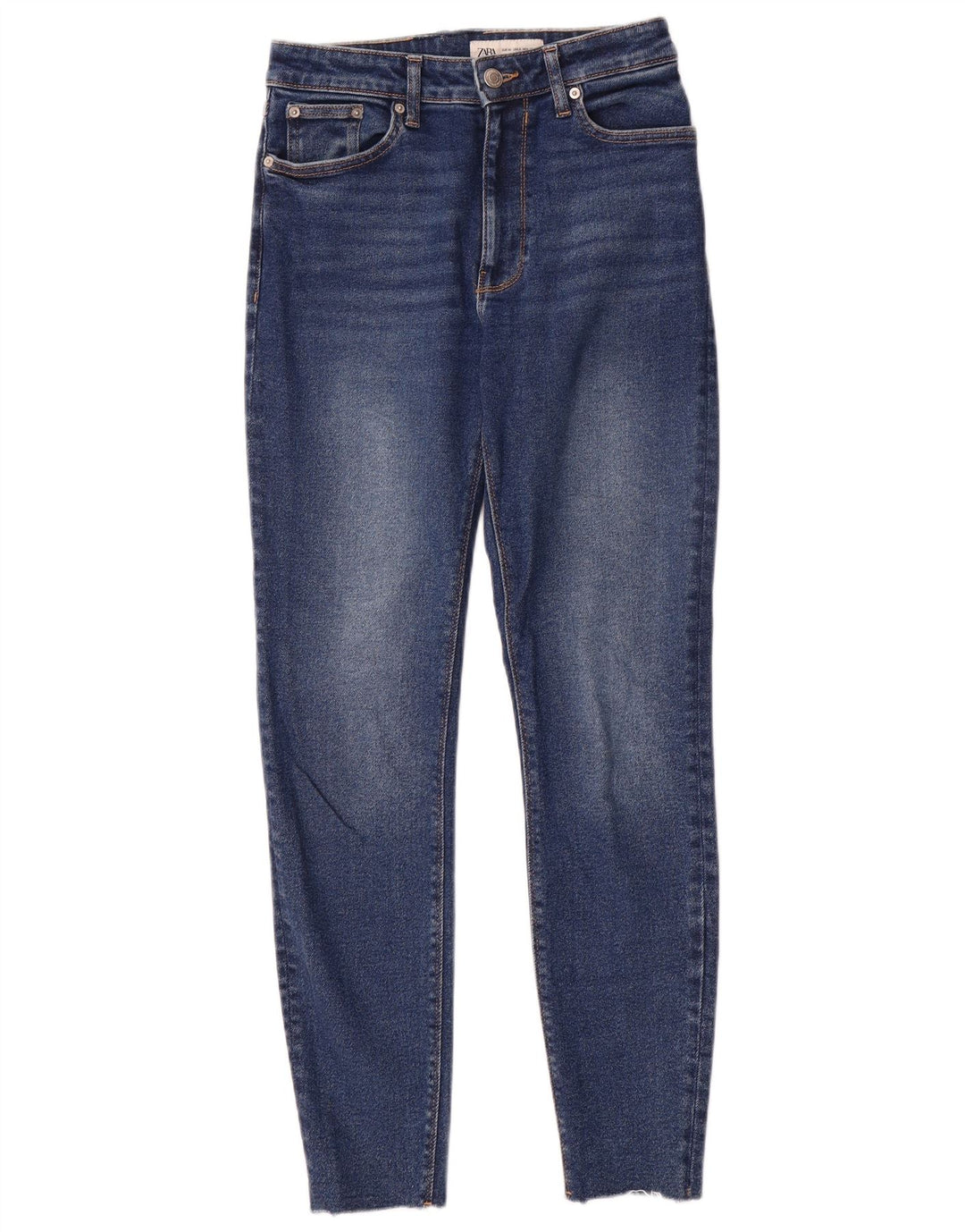 Zara Jeans Skinny Feminino EU 40 Médio W30 L28 Azul