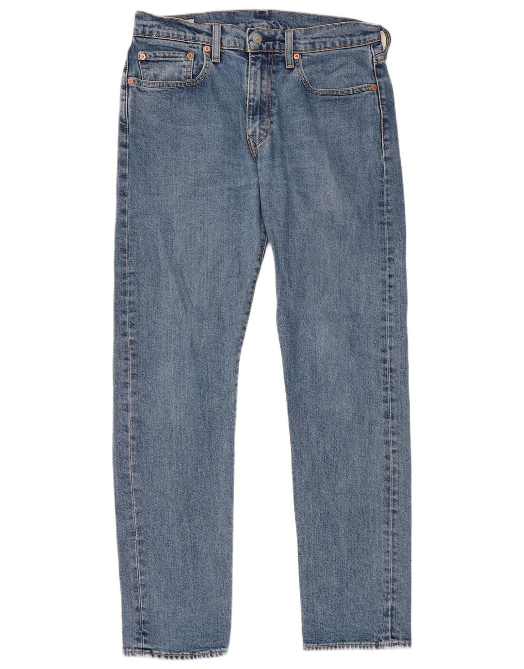 Levi's Masculino 502 Straight Jeans W32 L32 Azul Algodão