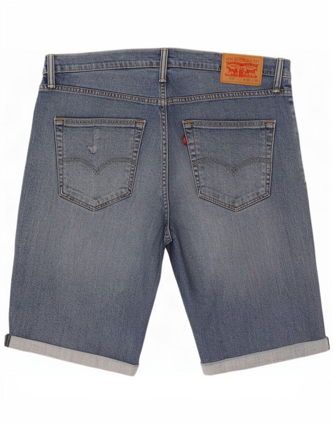 Shorts jeans masculino 559 da Levi's W36 grande algodão azul