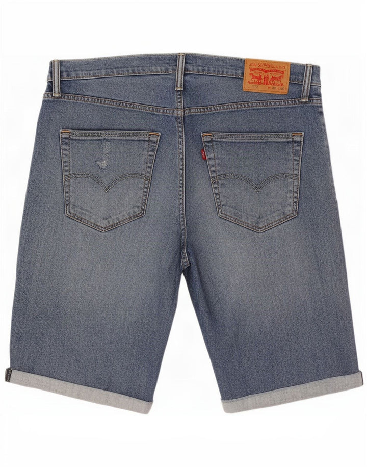 Shorts jeans masculino 559 da Levi's W36 grande algodão azul