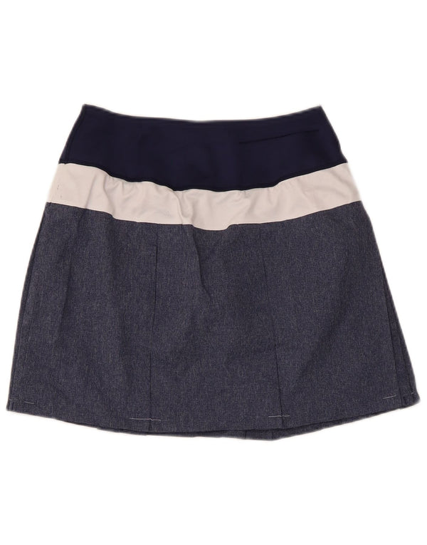 Puma Womens Skort UK 8 Small Blue Colourblock Poliéster Esportes