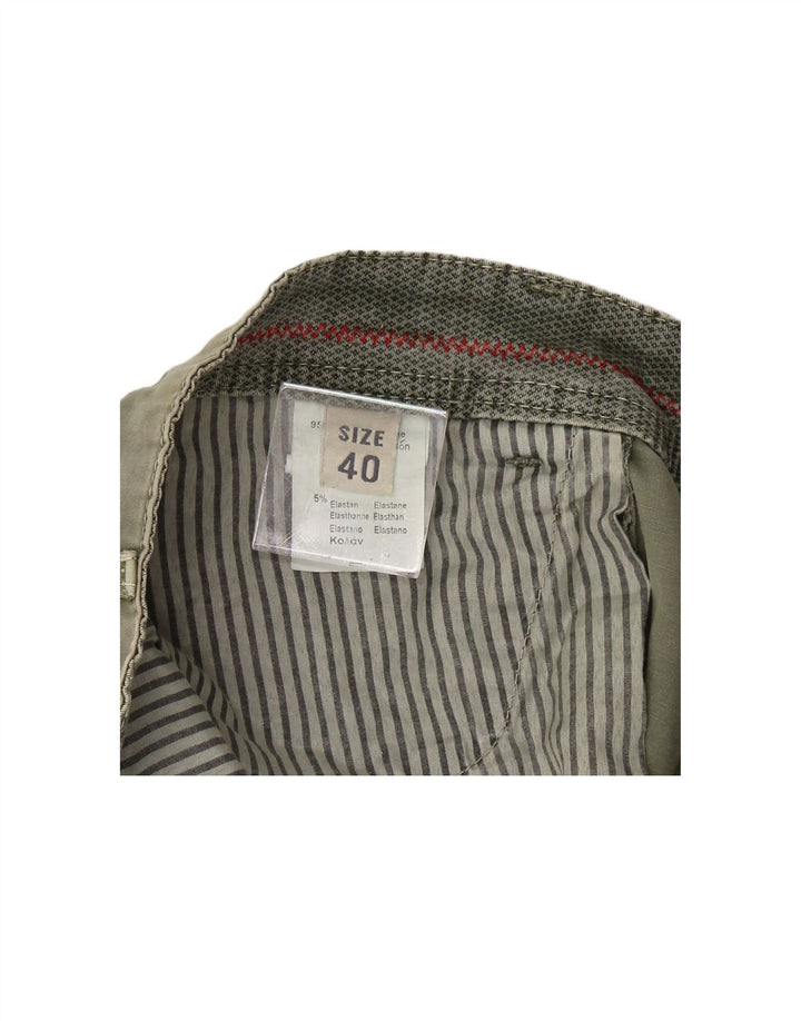 Shorts cargo masculino MARSHALL ANGEL W40 XL algodão cáqui