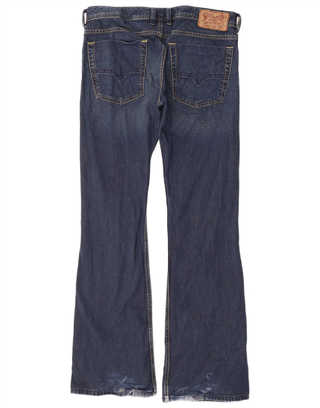 Diesel Masculino Bootcut Jeans W32 L33 Azul Algodão