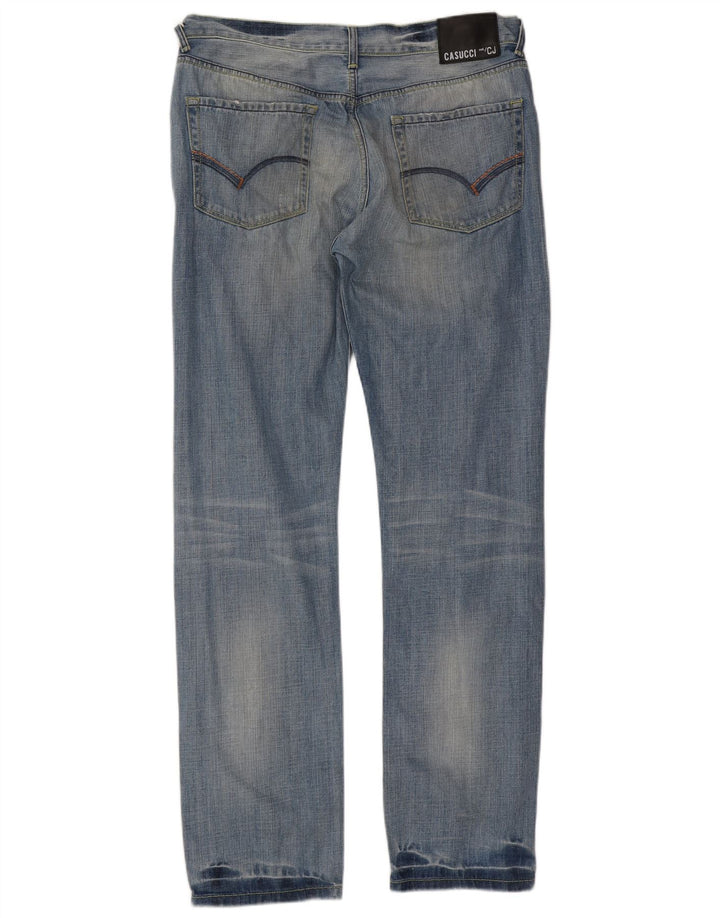 Calça jeans reta masculina CASUCCI W36 L33 algodão azul