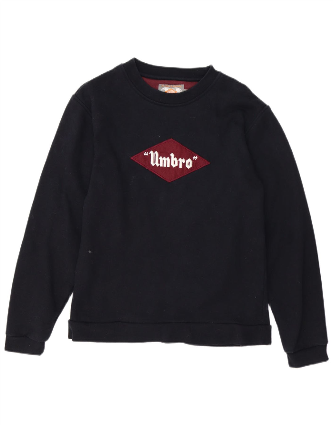 UMBRO moletom gráfico masculino jumper pequeno algodão preto