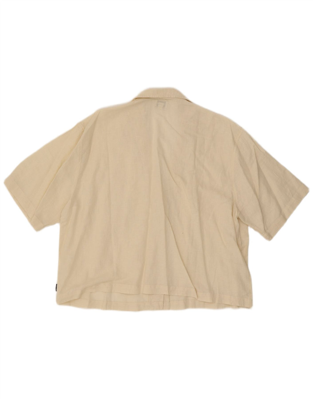 Camisa Wrangler feminina de manga curta grande tamanho UK 16 grande off white