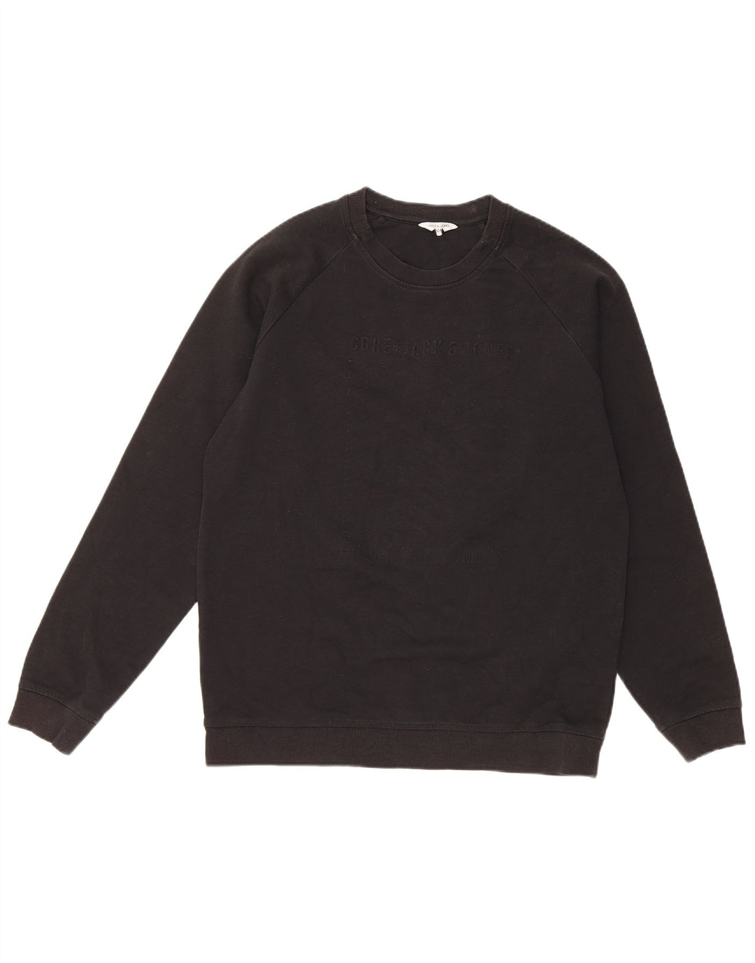 Jack & Jones moletom masculino jumper grande poliéster preto
