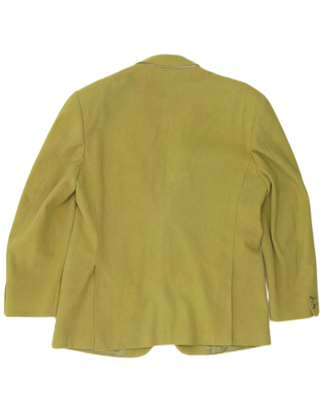 Jaqueta Blazer Masculina Trussardi com 2 Botões IT 52 XL Lã Verde