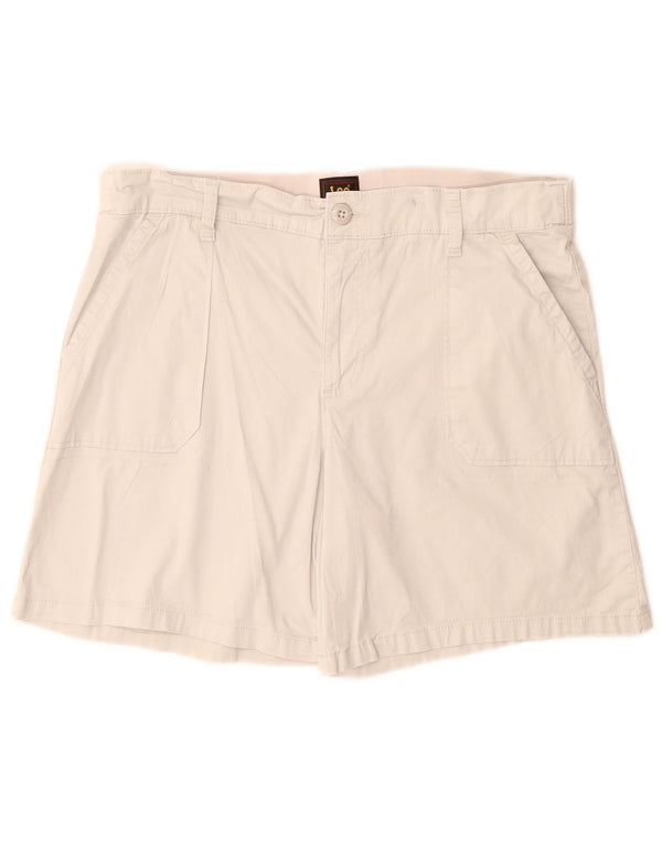 Lee Womens Chino Shorts W34 Grande Bege