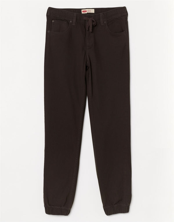 Levi's Boys Joggers Calça Casual 12-13 Anos W28 L29 Cinza Algodão
