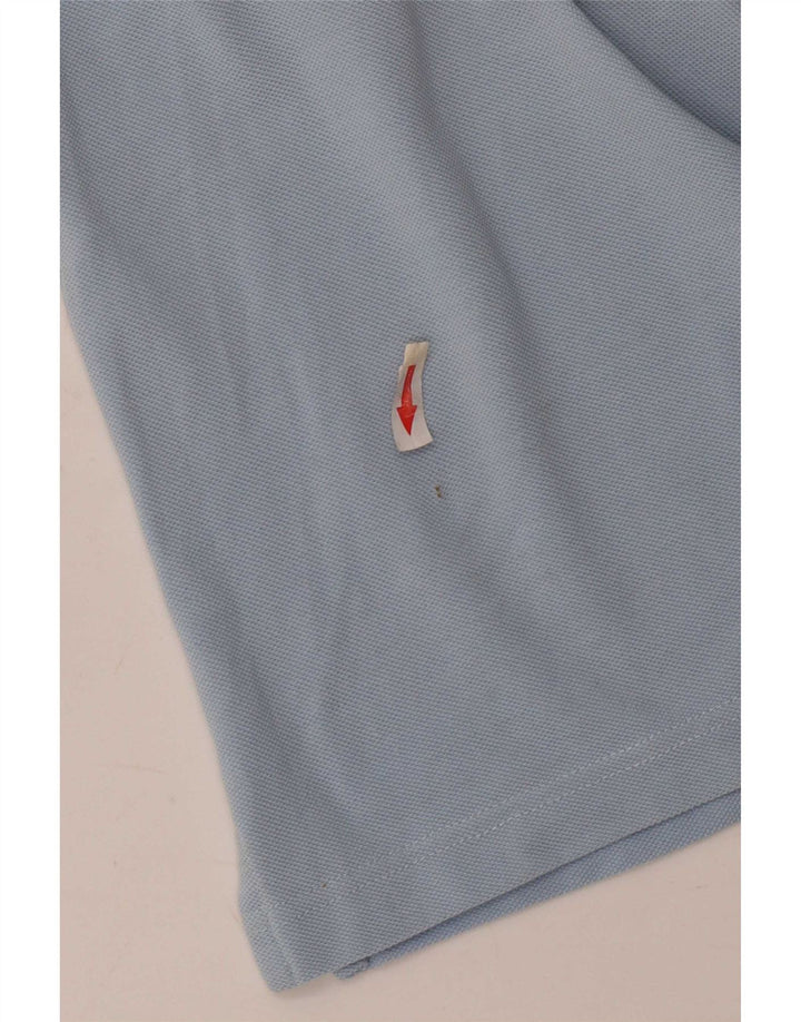 Camisa polo masculina Fred Perry XL algodão listrado azul