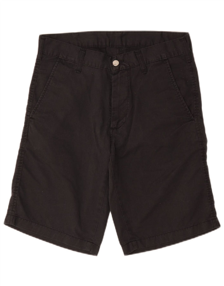 Carhartt Mens Bermuda Shorts W29 Pequeno Poliéster Preto