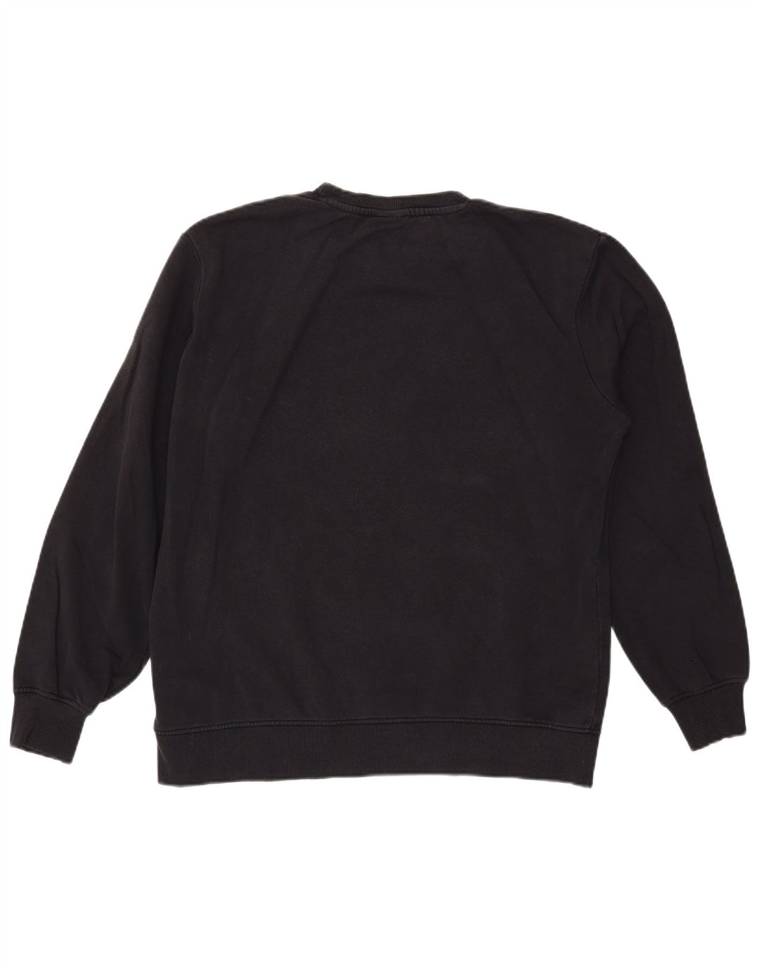 ELLESSE moletom gráfico masculino jumper grande algodão preto