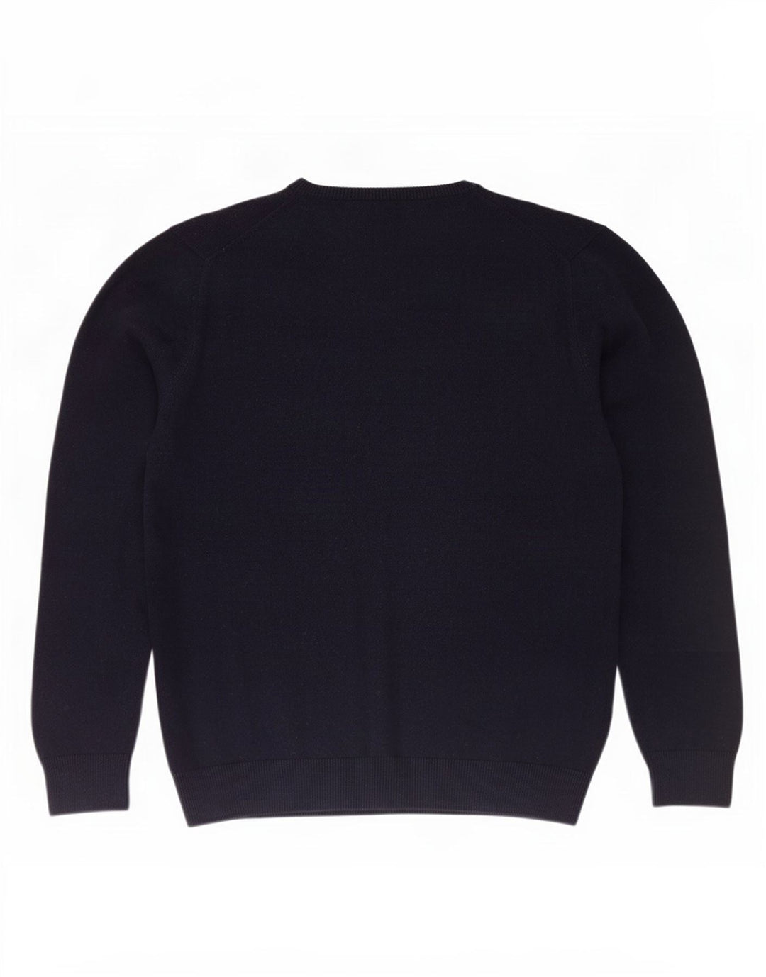 Suéter masculino Lacoste com gola redonda tamanho 5 grande azul marinho