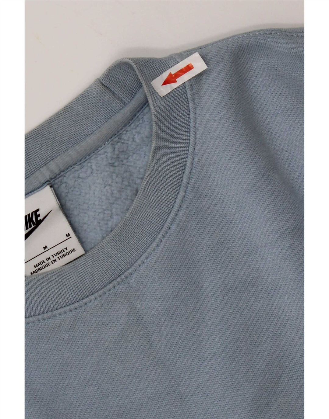 Nike Mens Moletom Jumper Médio Algodão Azul
