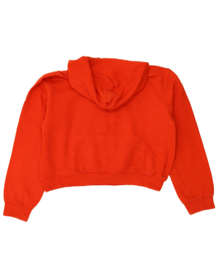 SERGIO TACCHINI Suéter feminino oversized com capuz e corte UK 10 pequeno vermelho