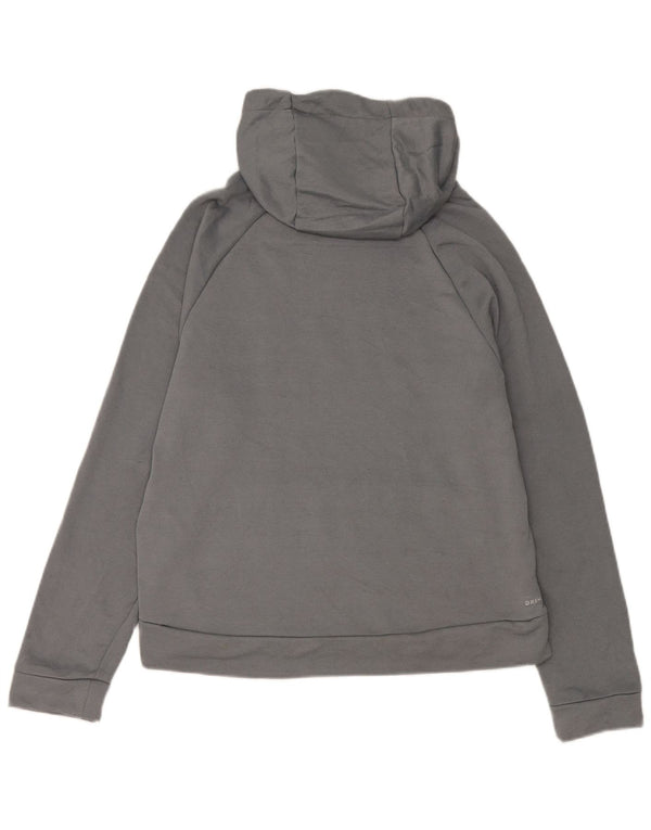 Jumper gráfico com capuz Nike Boys 13-14 anos XL cinza colorblock poliéster