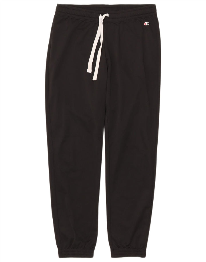 Calça de treino masculina Champion Joggers pequeno poliéster preto