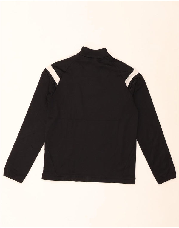 Adidas Meninos Climalite Pulôver Top de treino 11-12 anos Grande Preto