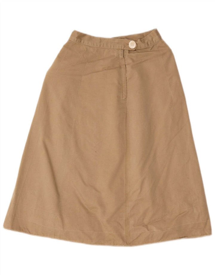 Saia feminina vintage linha A W22 2XS cáqui