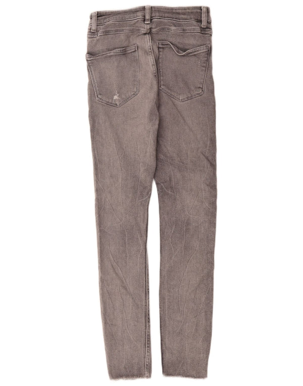 Calça jeans skinny feminina Zara EU 36 XS W26 L27 cinza