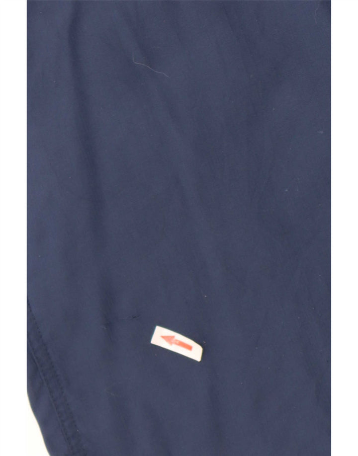 Shorts esportivos masculinos Reebok grande nylon azul marinho