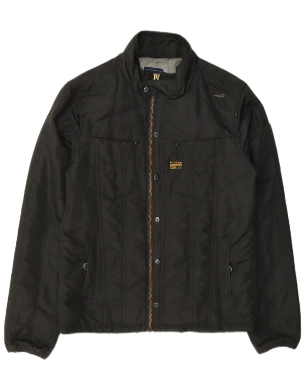 Jaqueta bomber masculina G-Star UK 38 poliéster azul marinho médio