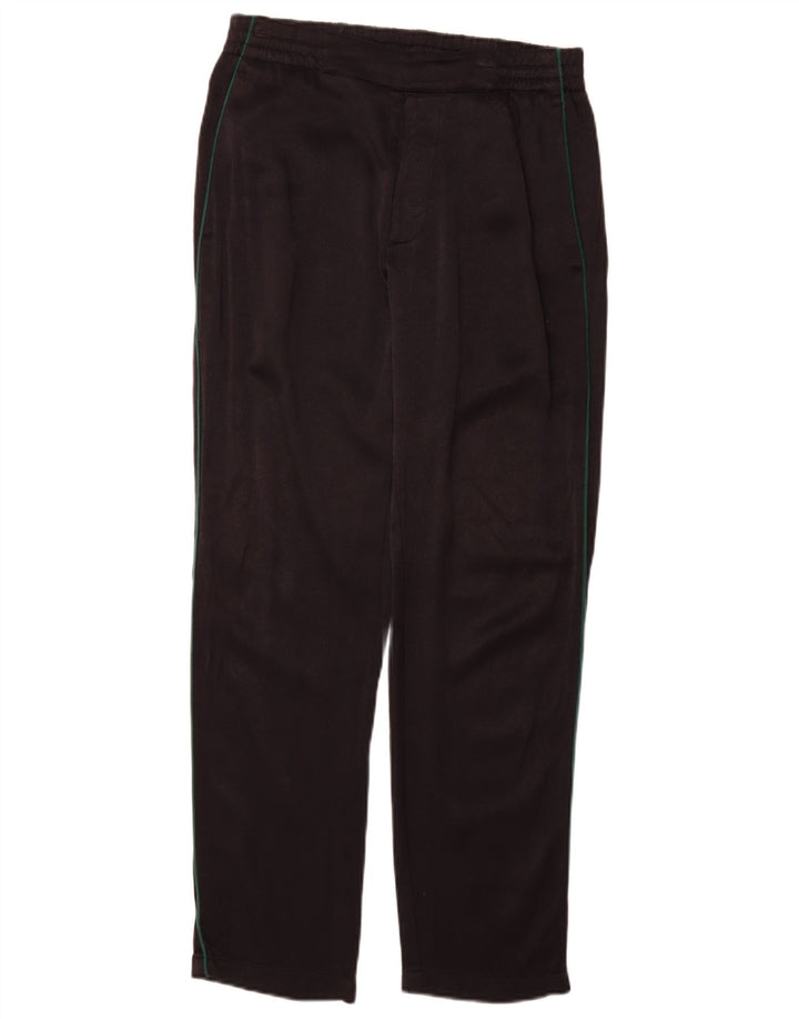 Zara Calça masculina reta Chino pequena W30 L29 preta
