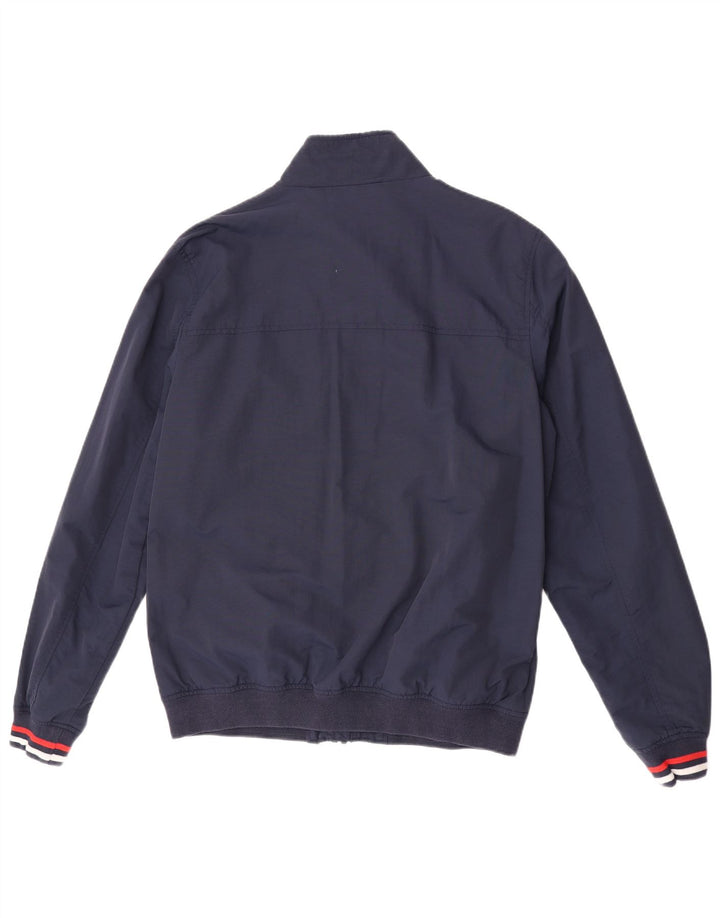 Jaqueta bomber masculina Tommy Hilfiger UK 44 2XL azul marinho poliamida