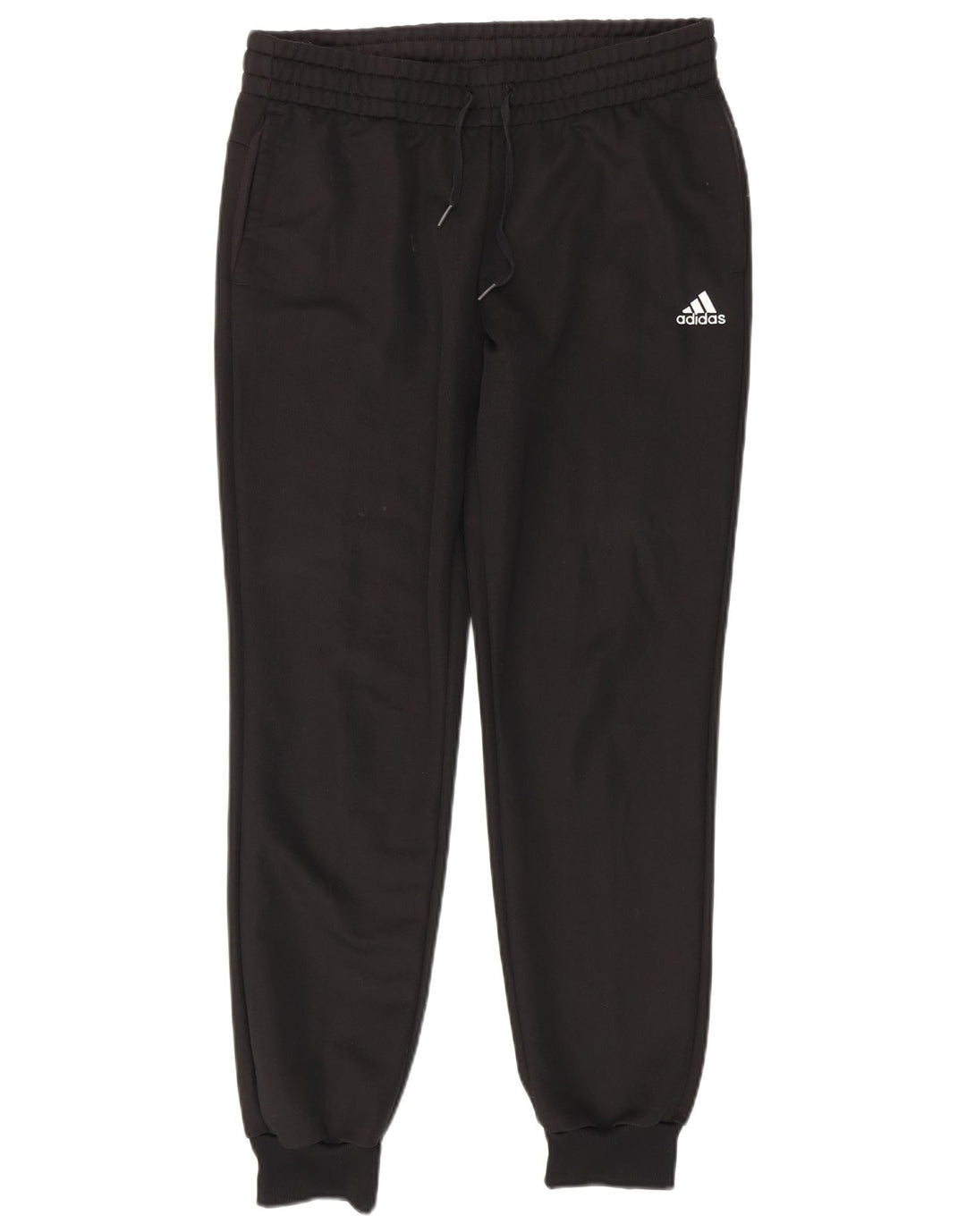 Calça de treino feminina Adidas Joggers UK 12/14 médio preto poliéster