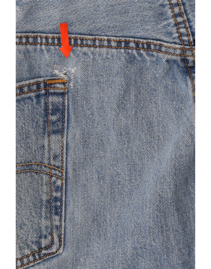 Calça jeans masculina Levi's 501 Straight W46 L27 azul algodão
